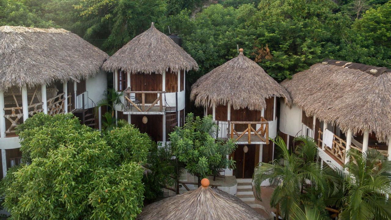 Cabanas Biuzaa Hotel Zipolite Eksteriør billede